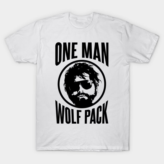 Alan the One Man Wolf Pack T-Shirt by Meta Cortex